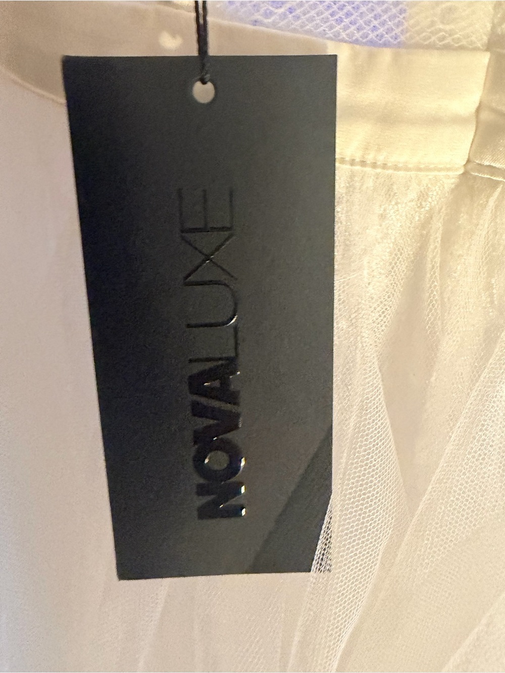 Stunning Nova Luxe Anastasia Tulle Maxi Dress- NWT - Picture 6 of 8